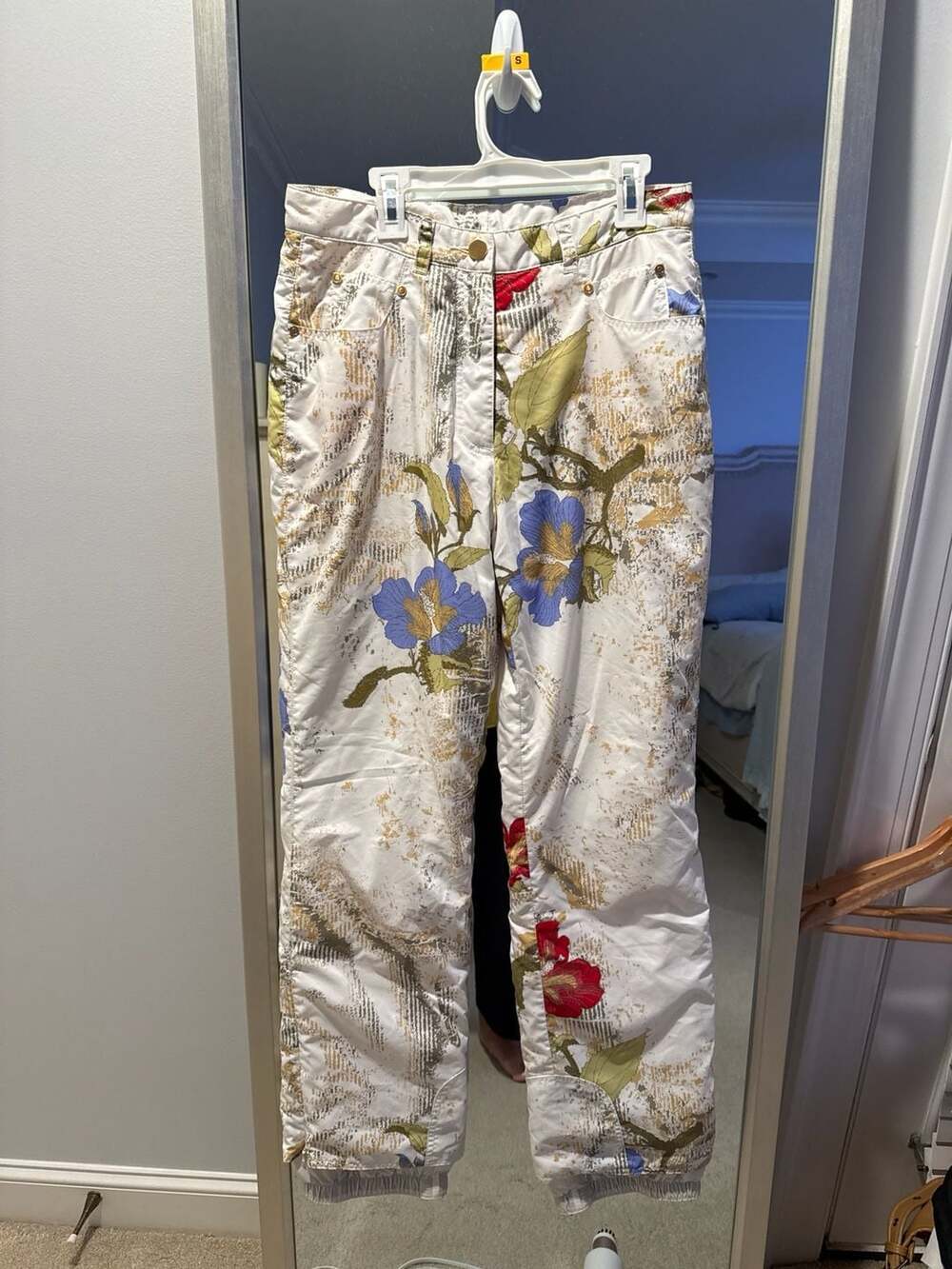 Obermeyer Winter Elegance Cortina Floral Ski Pants Size 6
